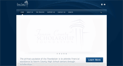 Desktop Screenshot of fanninscholarship.com